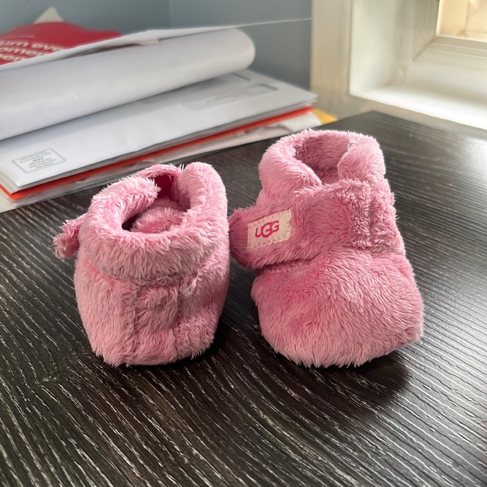 Pink Baby Ugg Slippers